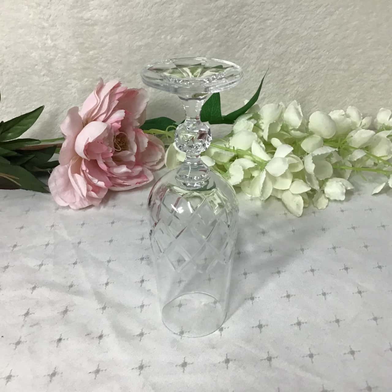 Bristol Fine Cut Bohemia Crystal Set of 6 Champagne Flutes in Box(s)