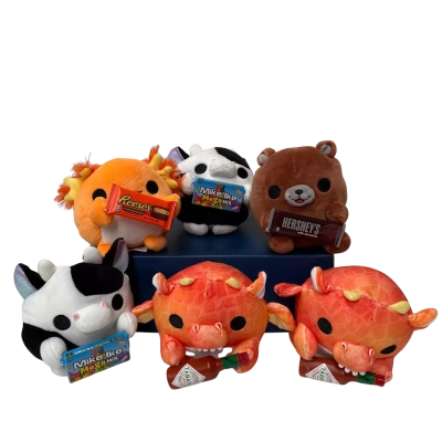 Zuru Snackles 5 inch plush toy dolls X5