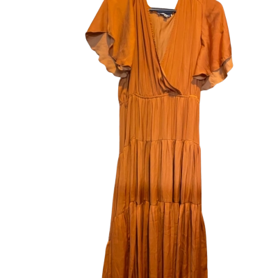Esther & Co Womens  Size 16 Maxi Dress Burnt Orange 