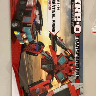 Kre-o transformers sentinel prime construction toy