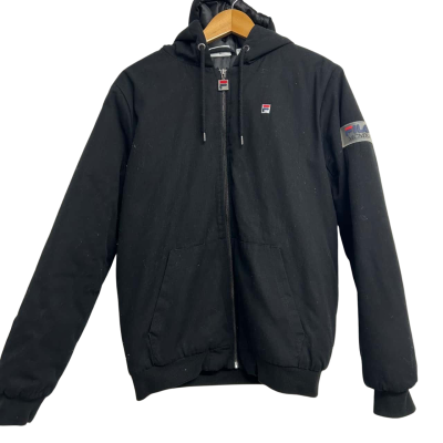 Fila Mens Size S Black Jacket   