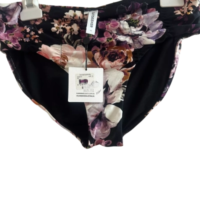  Womens  Size 16 Bikini Bottoms Floral 