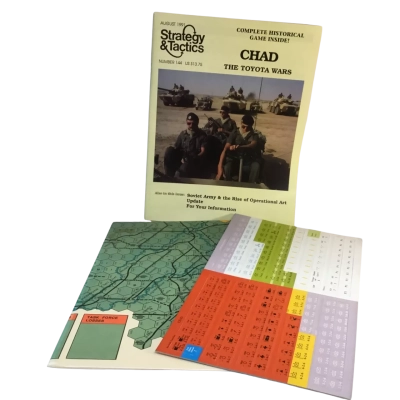 Vintage Strategy and Tactics Chad  The Toyota Wars Game Unpunched 