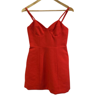 BNWT Kookai Womens  Size 38 Red Dress RRP $180.00
