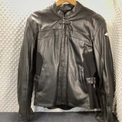 Shark Women's Leather Motorcycle Jacket - Black  