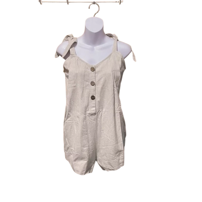 BIRD & KITE Womens  Size XS Playsuit / Short Sleeve Playsuit Beige / Brown 