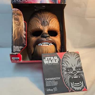 Star Wars The Force awaken CHEWBACCA electronic Mask