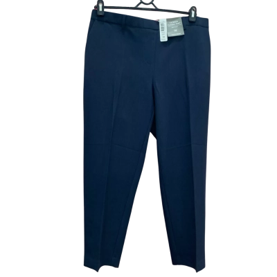 Suzannegrae Womens Size 14 Navy Blue Tapered Classic Pants