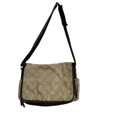 Oroton Unisex Brown Laptop Bag