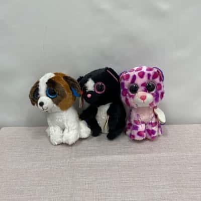 Ty Beanie Boos Set of 3 Soft Toys