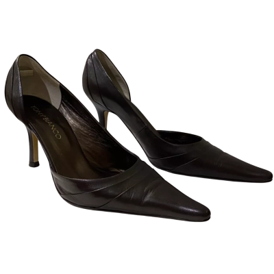 Tony Bianco Womens Size 8.5 Dark Brown Heels