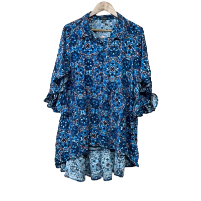 Brand New - Autograph Blue Shirt - Size 14