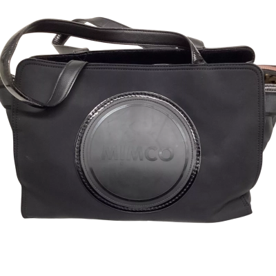 Mimco Womens Tote Bag Black  