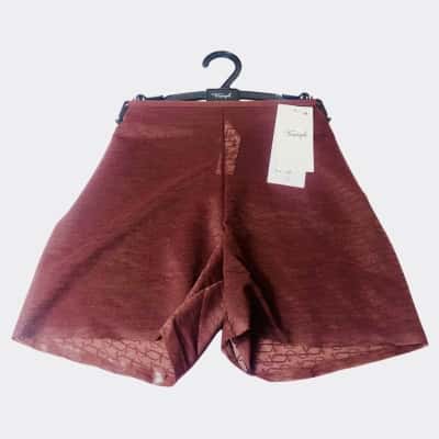 Triumph - Chocolate Signature Sheer Shorts (Size 10)