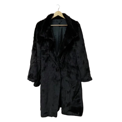 Vintage Harry Who Womens Size 12 Black Coat Jacket - please see description