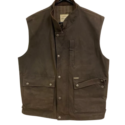 Driza-Bone Mens  Size L Vest Brown 