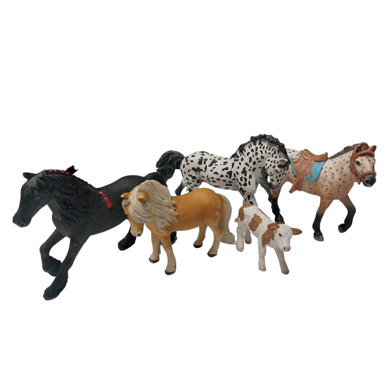 Schleich horses and calf(s)