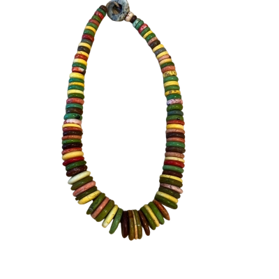 Chunky multicoloured Natural Stone Necklace