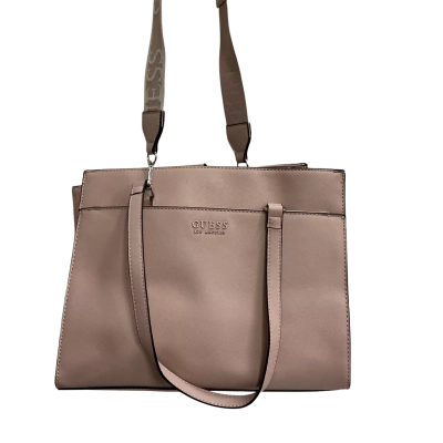 Guess Womens Handbag Pink  
