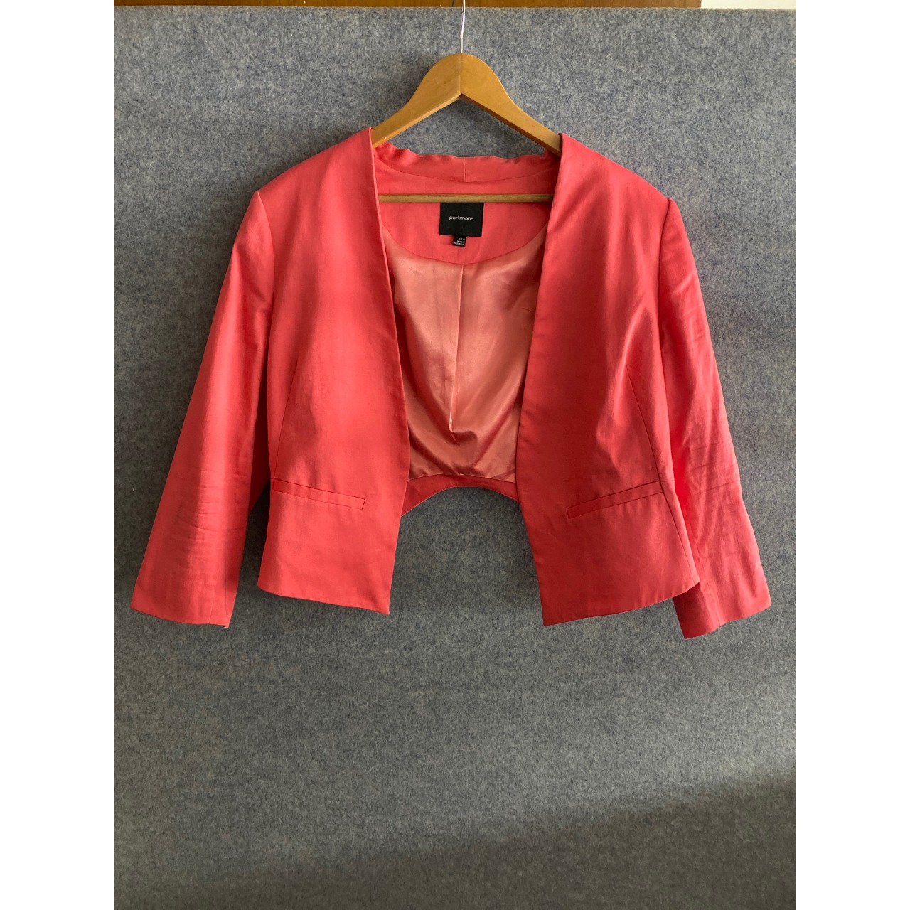 portmans pink jacket
