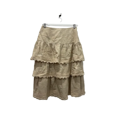 Hansen & Gretel Womens  Size XS Maxi Skirt Beige 
