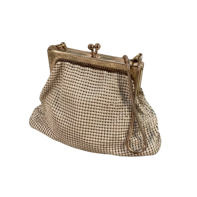 Vintage Glomesh Womens Purse Cream 