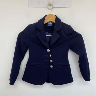 Giddyup Navy Blue Blazer Jacket Size 6