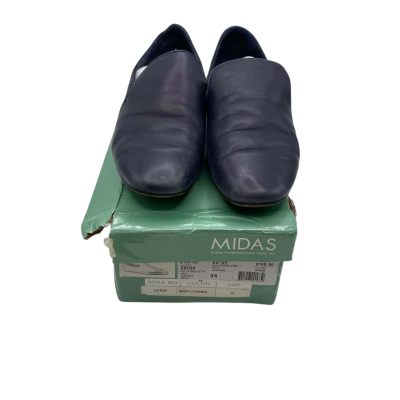 Midas Womens  Size 38 Navy Blue Shoes RRP $168.00