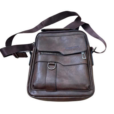 Weixier Mens Satchel Bag Brown 