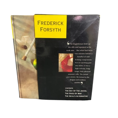 Frederick Forsyth - Vintage - Hardcover in Slipcase - contains 3 Novels 