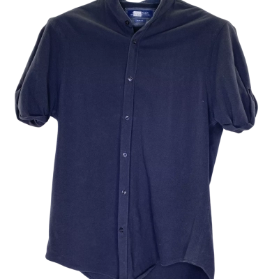 Zara Man Mens  Size L Polo Shirt Black  
