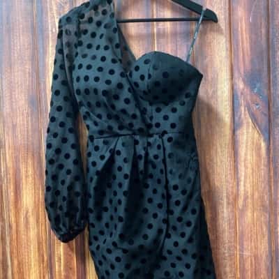Sheike Womens  Size 8 Black Dress New