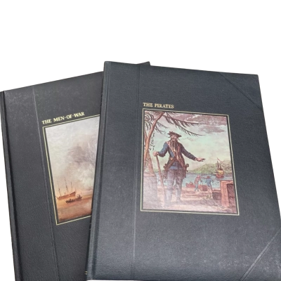 Time Life Books - The Pirates & The Men-of-War  Hard Cover Books - Collector’s Items
