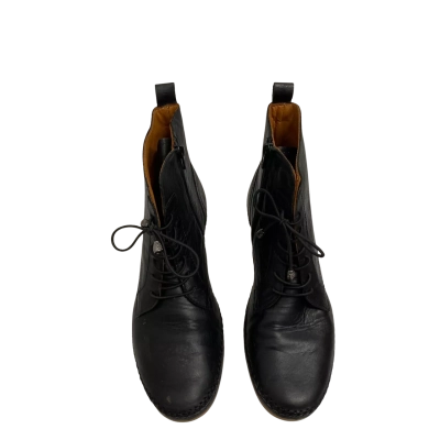 Colorado Arlow Black Leather Lace-up Boots.  Size 40 