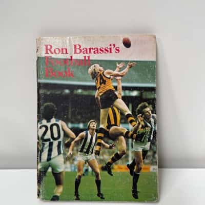 Ron Barassi vintage football book