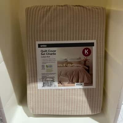 King Quilt Cover Set - Charlie