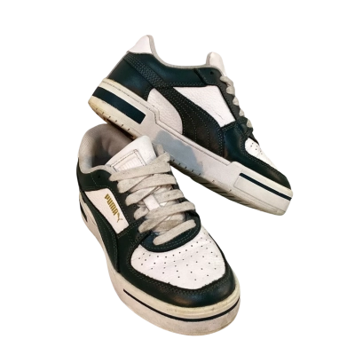 Puma Womens Size 37 / 5 Sneakers Green / White 