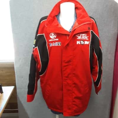 Iconic Men's Holden Racing Team Red Zippered Warm Jacket size M