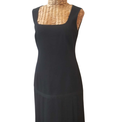 Ojay Womens  Size 10 Pleated Pinafore Black  