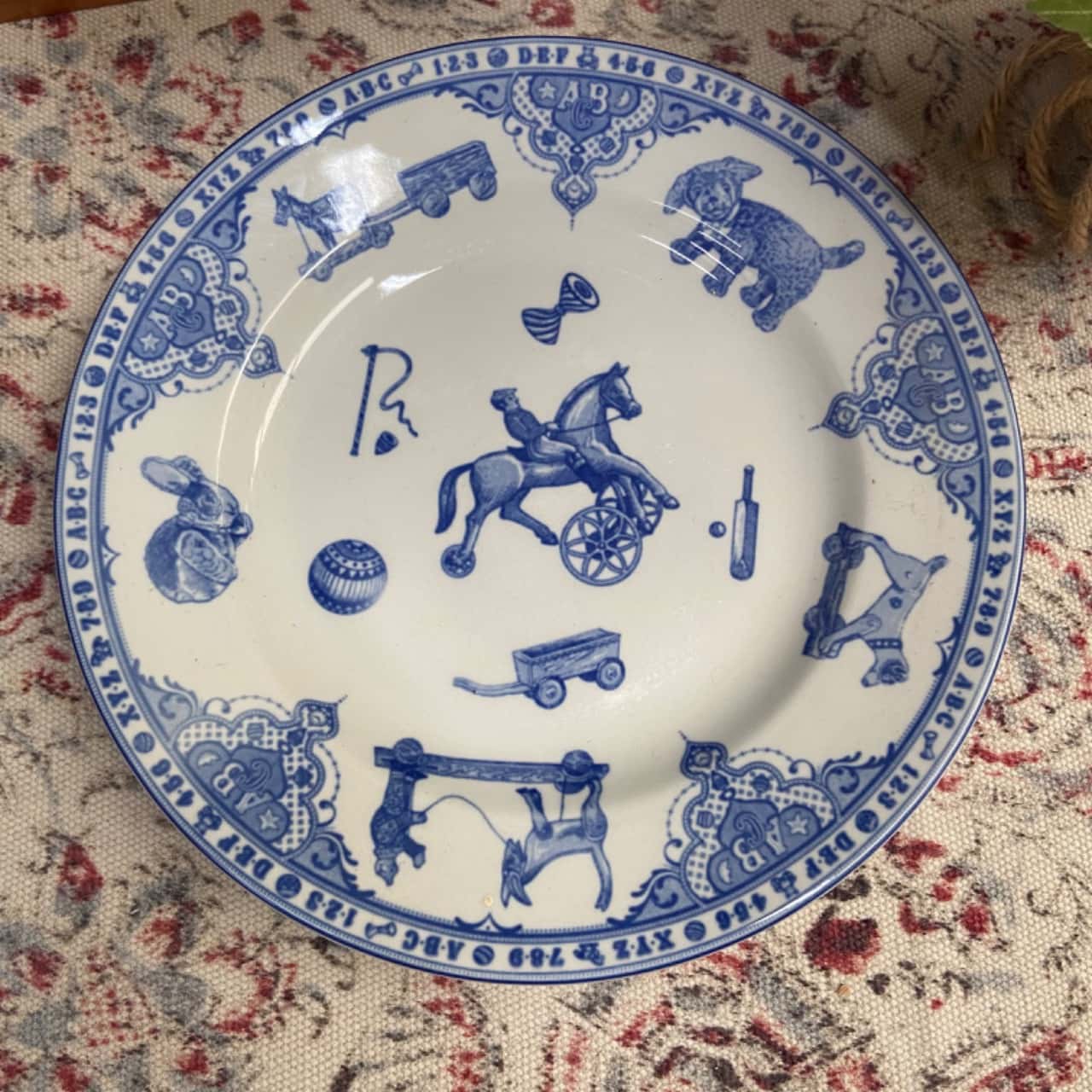 Spode 8 inch Imperialware Plate, The Edwardian Childhood