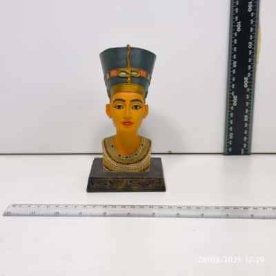 Queen Nefertiti Egyptian Statue Figurine Art Made In China 