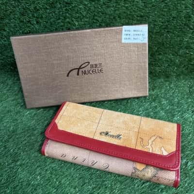 Nucelle Map Design Purse (New in Box)