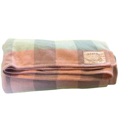 Vintage Viking 100% Wool Blanket Size 200x240cm