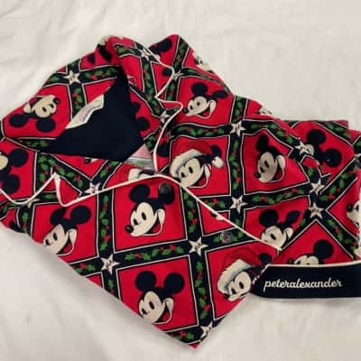 Peter Alexander Disney Micky Mouse Christmas PJ Set Size XL