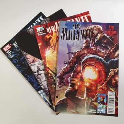 Marvel Comics 2010-11 New Mutants No. 18, 19, 23 & 28 Comics