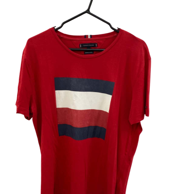 Tommy Hilfiger Mens  Size XL Red 