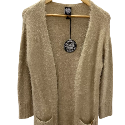 Santa Cruz Womens  Size 14 Cardigan Brown 