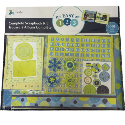 Dahlia Scrapbook Kit Album 