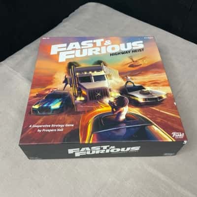Fast & Furious: Highway Heist cooperative strategy board game created by Funko Games