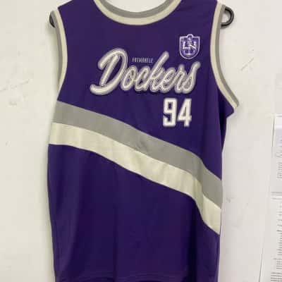 Retro Footy Freo Dockers Jersey Small